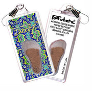 Istanbul FootWhere® Souvenir Zipper-Pull. Made in USA-FootWhere® Souvenirs