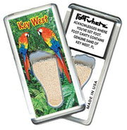 Key West FootWhere® Souvenir Magnet. Made in USA-FootWhere® Souvenirs