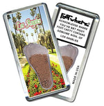 Load image into Gallery viewer, Los Angeles FootWhere® Souvenir Magnet. Made in USA-FootWhere® Souvenirs
