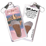 Los Angeles FootWhere® Souvenir Zipper-Pull. Made in USA-FootWhere® Souvenirs