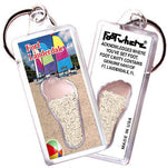 Load image into Gallery viewer, Fort Lauderdale FootWhere® Souvenir Key Chain. Made in USA-FootWhere® Souvenirs
