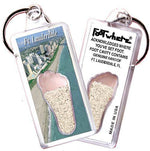 Load image into Gallery viewer, Fort Lauderdale FootWhere® Souvenir Key Chain. Made in USA-FootWhere® Souvenirs
