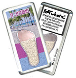 Load image into Gallery viewer, Fort Lauderdale FootWhere® Souvenir Fridge Magnet. Made in USA-FootWhere® Souvenirs
