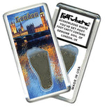 Load image into Gallery viewer, London, U.K. FootWhere® Souvenir Magnet. Made in USA-FootWhere® Souvenirs
