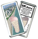 Load image into Gallery viewer, Fort Lauderdale FootWhere® Souvenir Fridge Magnet. Made in USA-FootWhere® Souvenirs
