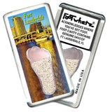 Fort Lauderdale FootWhere® Souvenir Fridge Magnets 6 Piece Set. Made in USA-FootWhere® Souvenirs