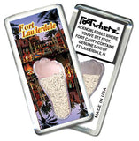 Fort Lauderdale FootWhere® Souvenir Fridge Magnets 6 Piece Set. Made in USA-FootWhere® Souvenirs
