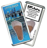 Load image into Gallery viewer, Little Rock FootWhere® Souvenir Magnet. Made in USA-FootWhere® Souvenirs
