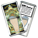Myrtle Beach FootWhere® Souvenir Magnet. Made in USA-FootWhere® Souvenirs