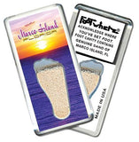 Marco Island FootWhere® Souvenir Fridge Magnet. Made in USA-FootWhere® Souvenirs