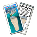 Load image into Gallery viewer, Miami FootWhere® Souvenir Fridge Magnet.
