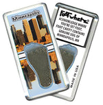 Load image into Gallery viewer, Minneapolis FootWhere® Souvenir Fridge Magnets. 6 Piece Set. Made in USA-FootWhere® Souvenirs
