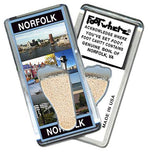 Load image into Gallery viewer, Norfolk FootWhere® Souvenir Fridge Magnet. Made in USA-FootWhere® Souvenirs

