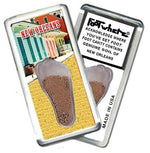 Load image into Gallery viewer, New Orleans FootWhere® Souvenir Magnet. Made in USA-FootWhere® Souvenirs
