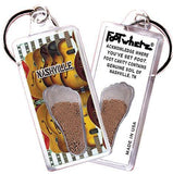 Nashville FootWhere® Souvenir Keychain. Made in USA-FootWhere® Souvenirs