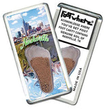 Nashville FootWhere® Souvenir Magnet. Made in USA-FootWhere® Souvenirs