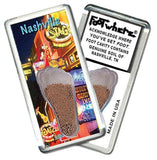 Nashville FootWhere® Souvenir Magnet. Made in USA-FootWhere® Souvenirs