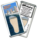 Load image into Gallery viewer, Orange Beach FootWhere® Souvenir Fridge Magnet. Made in USA - FootWhere® Souvenir Shop
