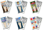 Load image into Gallery viewer, Orange Beach FootWhere® Souvenir Fridge Magnets. 6 Piece Set. Made in USA - FootWhere® Souvenir Shop

