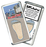 Ocean City FootWhere® Souvenir Magnet. Made in USA-FootWhere® Souvenirs