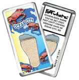 Ocean City FootWhere® Souvenir Magnet. Made in USA-FootWhere® Souvenirs
