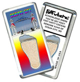 Ocean City FootWhere® Souvenir Magnet. Made in USA-FootWhere® Souvenirs