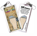 Load image into Gallery viewer, Ocean City FootWhere® Souvenir Zipper-Pull. Made in USA-FootWhere® Souvenirs
