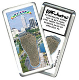 Orlando FootWhere® Souvenir Magnet. Made in USA-FootWhere® Souvenirs