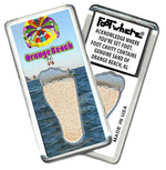 Load image into Gallery viewer, Orange Beach FootWhere® Souvenir Fridge Magnet. Made in USA - FootWhere® Souvenir Shop
