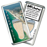 Panama City, FL FootWhere® Souvenir Magnet. 72 pieces/ 6 assorted styles.