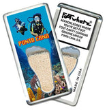 Punta Cana FootWhere® Souvenir Fridge Magnets. 6 Piece Set. Made in USA - FootWhere® Souvenir Shop