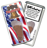 Philadelphia FootWhere® Souvenir Fridge Magnets. 6 Piece Set. Made in USA - FootWhere® Souvenir Shop