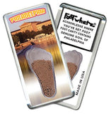 Philadelphia FootWhere® Souvenir Fridge Magnets. 6 Piece Set. Made in USA - FootWhere® Souvenir Shop