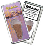 Load image into Gallery viewer, Philadelphia FootWhere® Souvenir Fridge Magnet. Made in USA-FootWhere® Souvenirs
