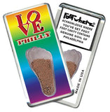 Philadelphia FootWhere® Souvenir Fridge Magnets. 6 Piece Set. Made in USA - FootWhere® Souvenir Shop