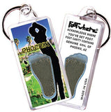 Phoenix FootWhere® Souvenir Key Chain. Made in USA-FootWhere® Souvenirs