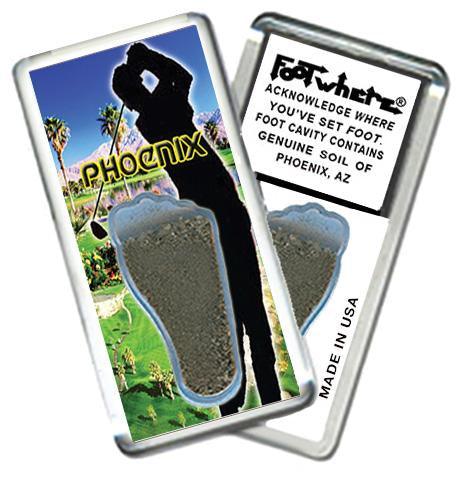 Phoenix FootWhere® Souvenir Magnet. Made in USA-FootWhere® Souvenirs