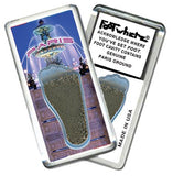 Paris FootWhere® Souvenir Fridge Magnets. 6 Piece Set. Made in USA - FootWhere® Souvenir Shop