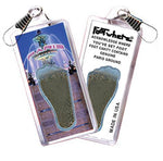 Load image into Gallery viewer, Paris FootWhere® Souvenir Zipper-Pulls. 6 Piece Set. Made in USA - FootWhere® Souvenir Shop
