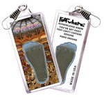 Load image into Gallery viewer, Paris FootWhere® Souvenir Zipper-Pulls. 6 Piece Set. Made in USA - FootWhere® Souvenir Shop
