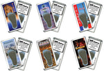 Load image into Gallery viewer, Paris FootWhere® Souvenir Fridge Magnets. 6 Piece Set. Made in USA - FootWhere® Souvenir Shop
