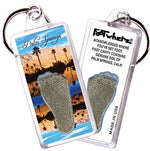 Load image into Gallery viewer, Palm Springs FootWhere® Souvenir Key Chain. Made in USA-FootWhere® Souvenirs
