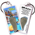 Load image into Gallery viewer, Palm Springs FootWhere® Souvenir Key Chain. Made in USA-FootWhere® Souvenirs
