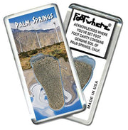 Palm Springs, CA FootWhere® Souvenir Fridge Magnet. Made in USA-FootWhere® Souvenirs