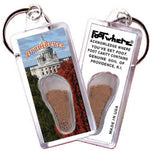 Load image into Gallery viewer, Providence FootWhere® Souvenir Keychain. Made in USA-FootWhere® Souvenirs
