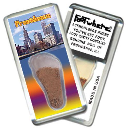Providence FootWhere® Souvenir Magnet. Made in USA-FootWhere® Souvenirs