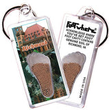 Richmond FootWhere® Souvenir Keychain. Made in USA-FootWhere® Souvenirs