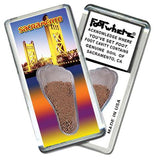 Sacramento FootWhere® Souvenir Fridge Magnet. Made in USA-FootWhere® Souvenirs