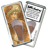 Sacramento FootWhere® Souvenir Fridge Magnet. Made in USA-FootWhere® Souvenirs