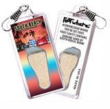 South Beach Miami FootWhere® Souvenir Zipper-Pull.